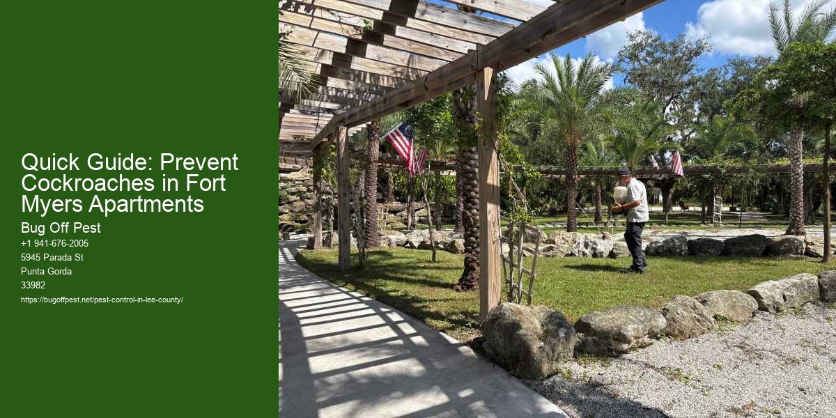 Quick Guide: Prevent Cockroaches in Fort Myers Apartments