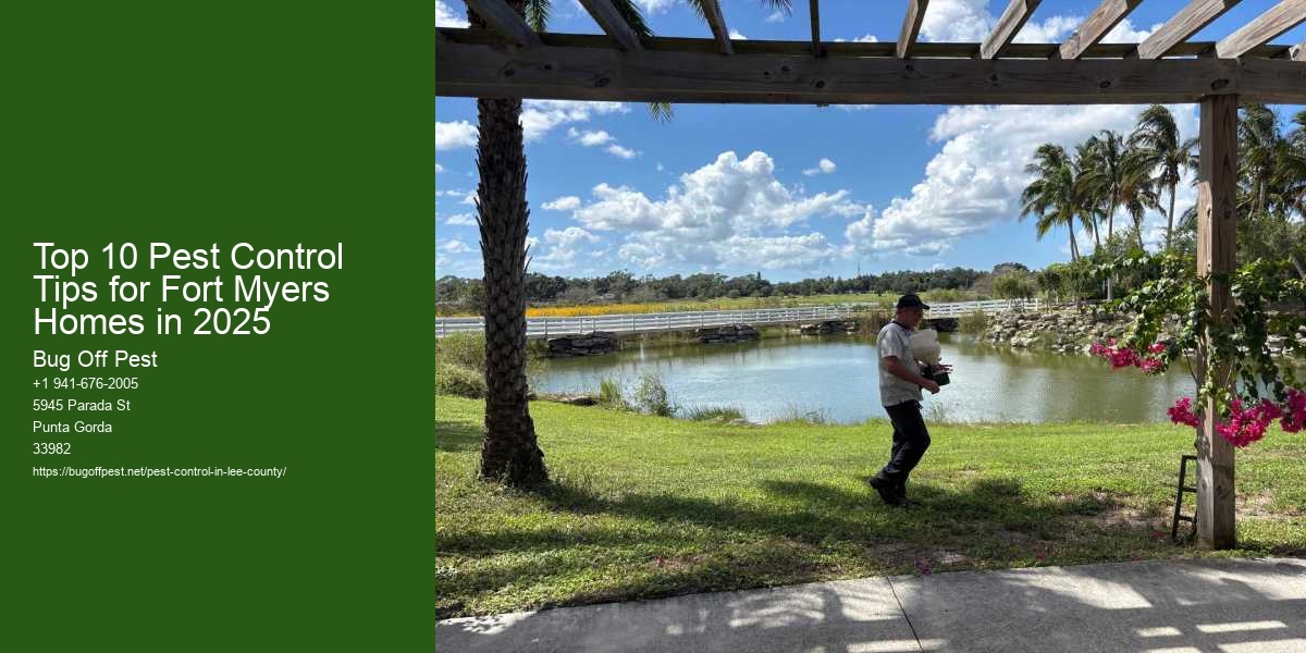 Top 10 Pest Control Tips for Fort Myers Homes in 2025